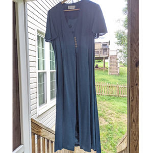 Dressy Betsy Emerald Green split front